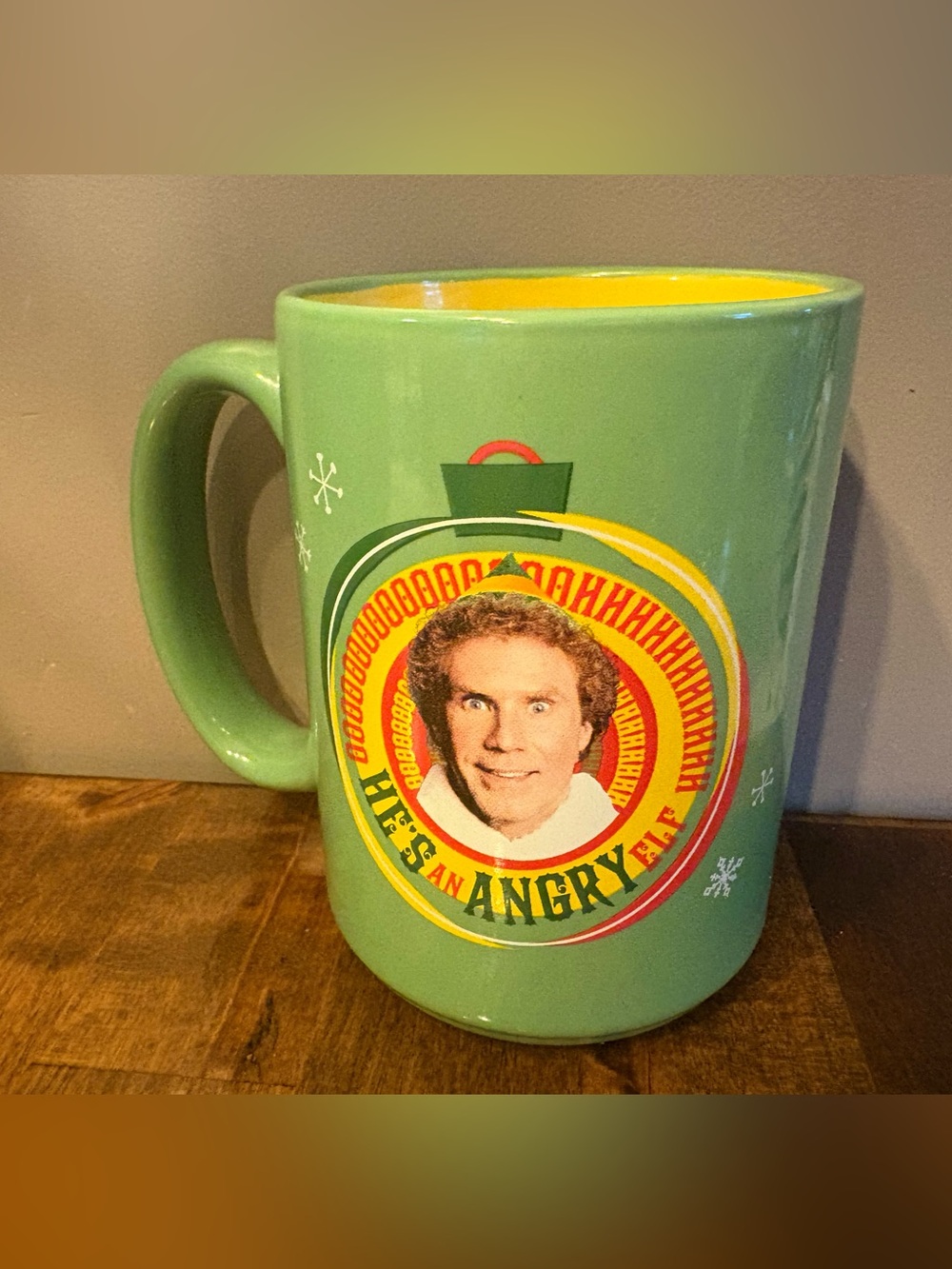 Elf Movie "He's an Angry Elf" Coffee Mug